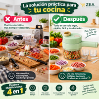 Picador multifuncional eléctrico