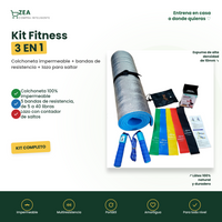 🏋️ Kit Fitness 3 en 1
