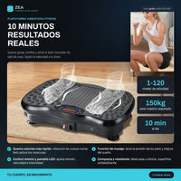 Plataforma Vibratoria Fitness con Masaje de Pies