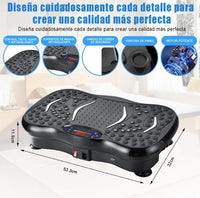 Plataforma Vibratoria Fitness con Masaje de Pies